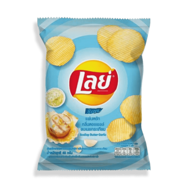 Lay's Scallop Butter Garlic| Exoticers